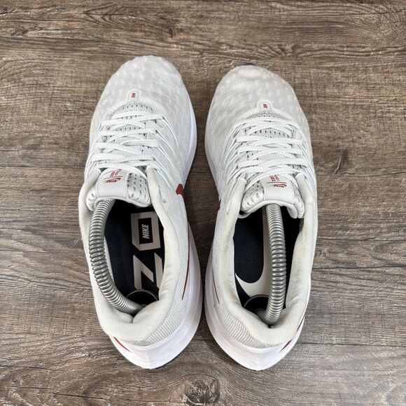 Nike Air Zoom Vomero 14 Shoes Women's 8 Gray Red Running CW9068-013 - Picture 6 of 8